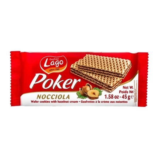 Picture of POKER WAFER 45GR NOCCIOLA